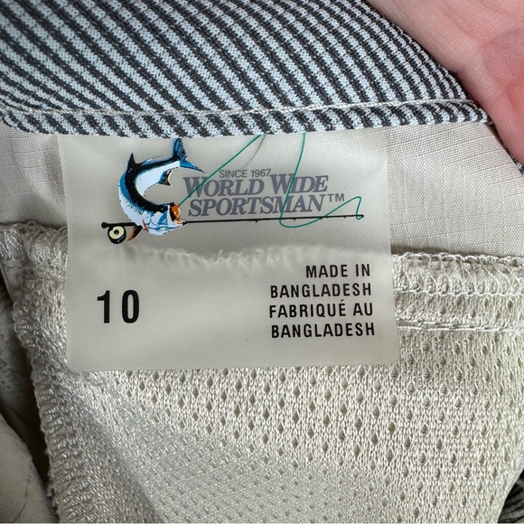 Bass Pro Shops Tan Cargo Shorts Classic Style World Wide Sportsman Fantastic! - Picture 6 of 7